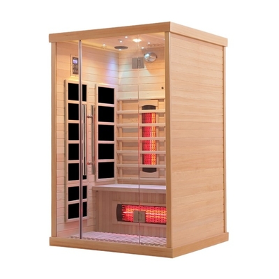 1750W сауна света СИД человека красного кедра 2 ультракрасная с деревянным цветом
