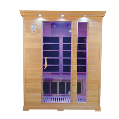 Человек 240V комнаты 3 сауны Chromotherapy Hemlock ультракрасный домашний