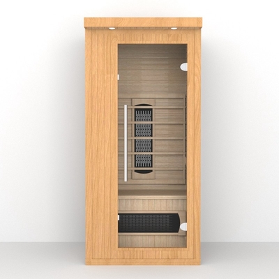 Комната 1350W сауны домашнего крытого деревянного человека Hemlock 1 ультракрасная