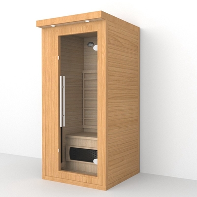 Комната 1350W сауны домашнего крытого деревянного человека Hemlock 1 ультракрасная