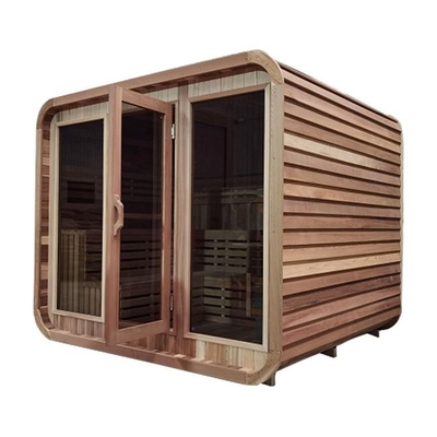 куб подогревателя плиты Hemlock 6000W формирует сухую сауну пара вне деревянного