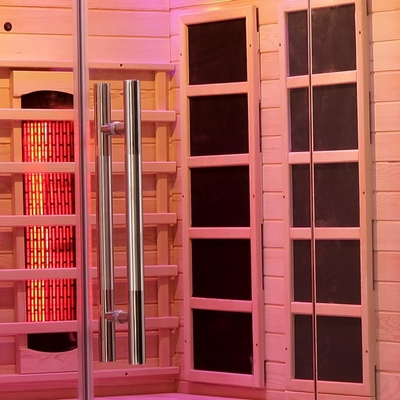 1750W сауна света СИД человека красного кедра 2 ультракрасная с деревянным цветом