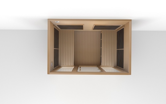 OEM Solid Wood Large Far Infrared Sauna Room Для 4 человек