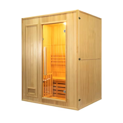 15~90.C Hemlock / Red Cedar Steam Sauna Room с 0-99 MIN Таймером и 220В напряжением