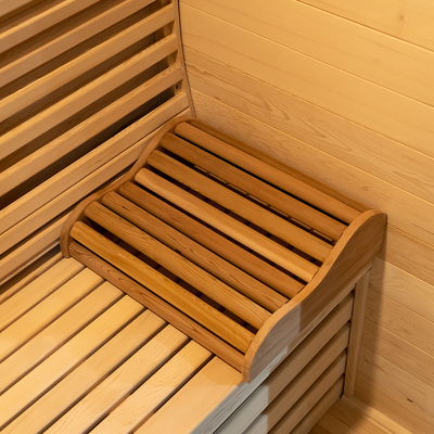 Современный 6KW печь нагреватель Hemlock Красный кедровый парная сауна с светодиодным светом для полного отдыха